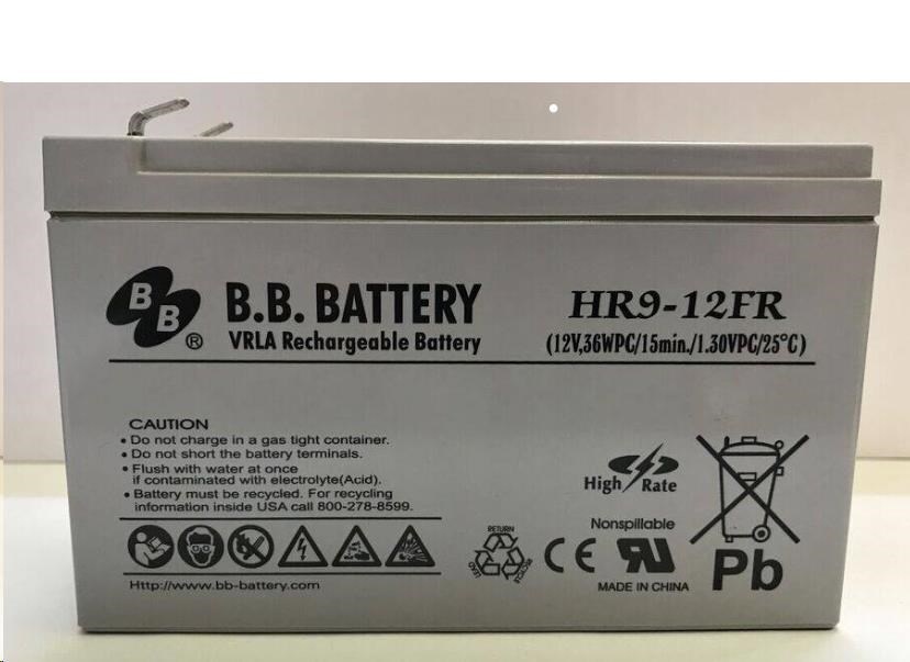 Батарея акумуляторна ВВ ВATTERY HR 9-12 FR (1042424)